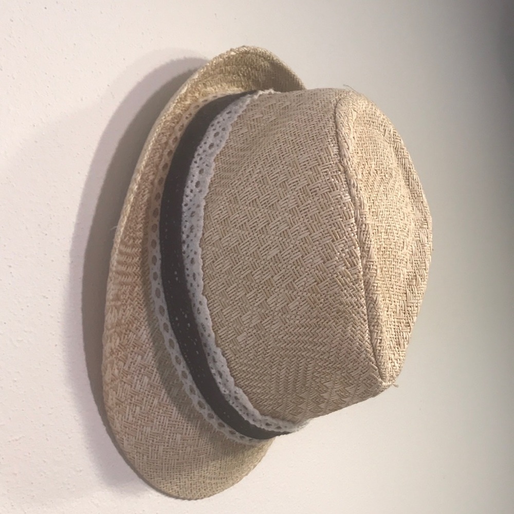 Straw Fedora Hat 🖤✨